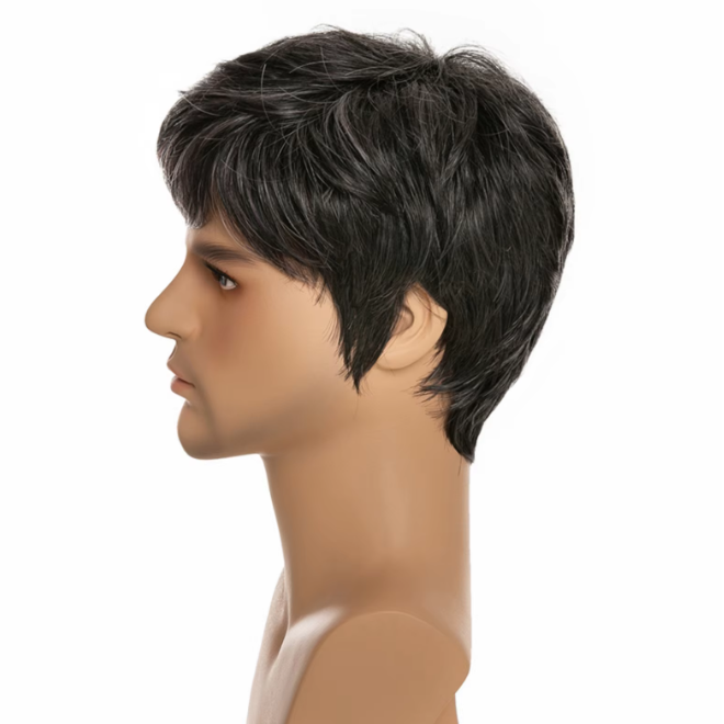 Mens Low Temperature Wire Wigs