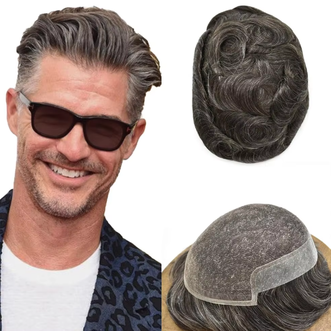 Mens Remy Human Hair Wigs